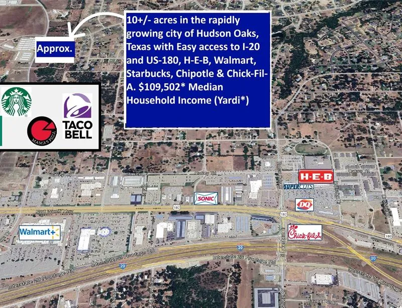 TBA N Oakridge Drive, Hudson Oaks TX 76087