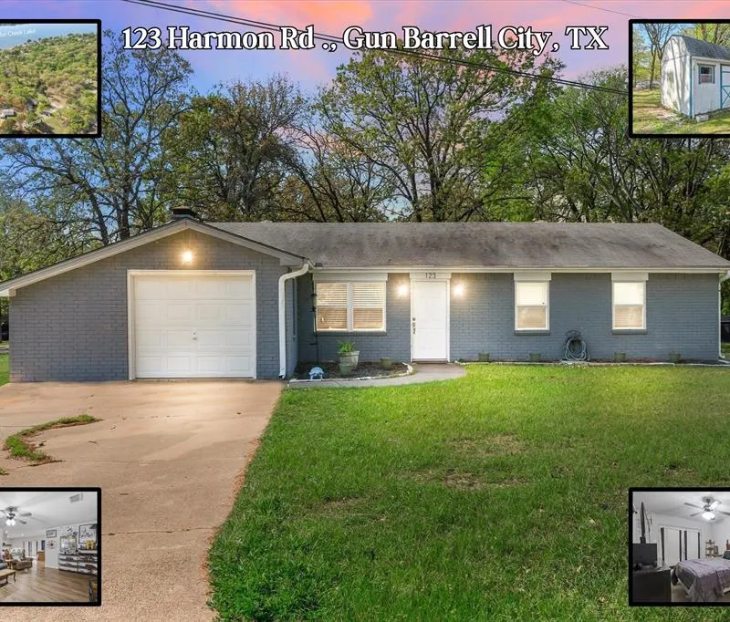 123 Harmon Road, Gun Barrel City TX 75156