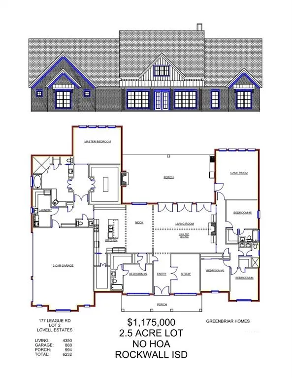 177 League Road, McLendon Chisholm TX 75032
