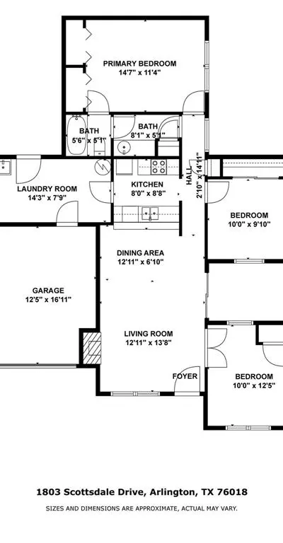 1803 Scottsdale Drive, Arlington TX 76018